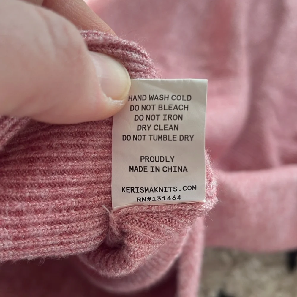 Kerisma RYU Francesca Dolman Sweater‎ in Dusty Pink.